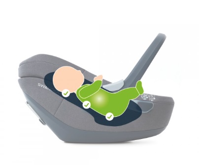 SWANDOO ALBERT i-Size Seasam Grey SWANDOO ALBERT i-Size Seasam Grey