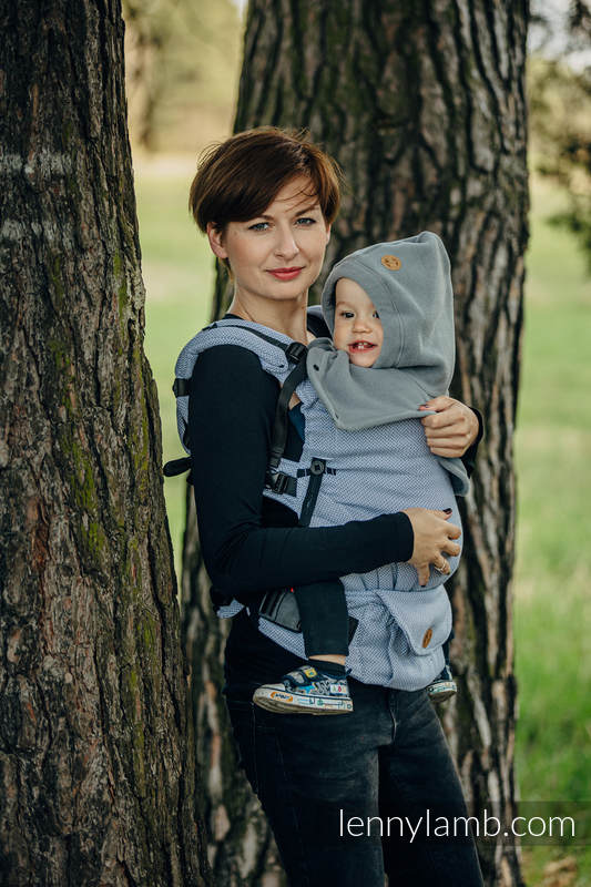 LennyLamb Trageschal für zwei Grey (fleece)