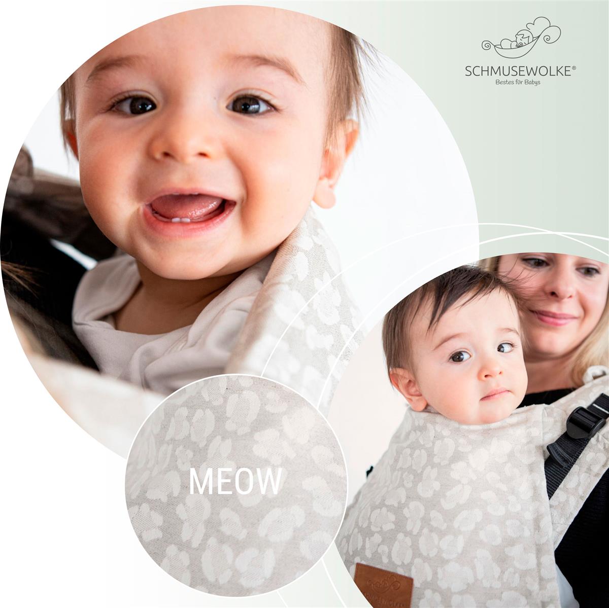 Schmusewolke Luna Halfbuckle (56 – 98 cm / 20 kg) Meow