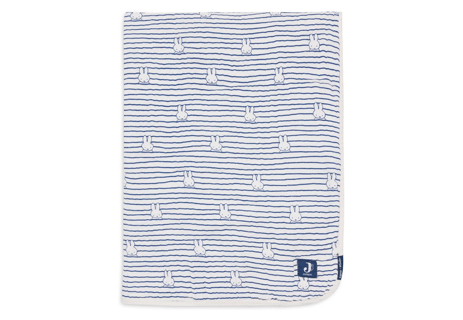 Jollein Decke - Miffy Stripe Navy Jollein Decke - Miffy Stripe Navy