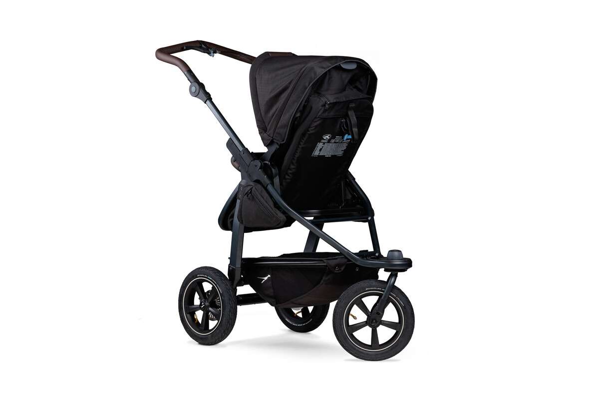 tfk mono3 - Kombi Kinderwagen mit Luftrad-Set schwarz tfk mono3 - Kombi Kinderwagen mit Luftrad-Set schwarz