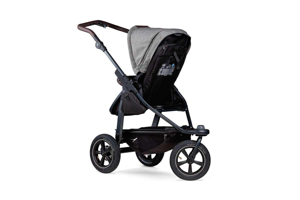 tfk mono2 - Kombi Kinderwagen mit Luftkammerrad-Set premium grau tfk mono2 - Kombi Kinderwagen mit Luftkammerrad-Set premium grau