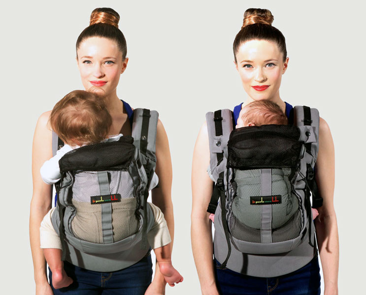 JPMBB Physio Carrier grau - Taschenfarbe blau