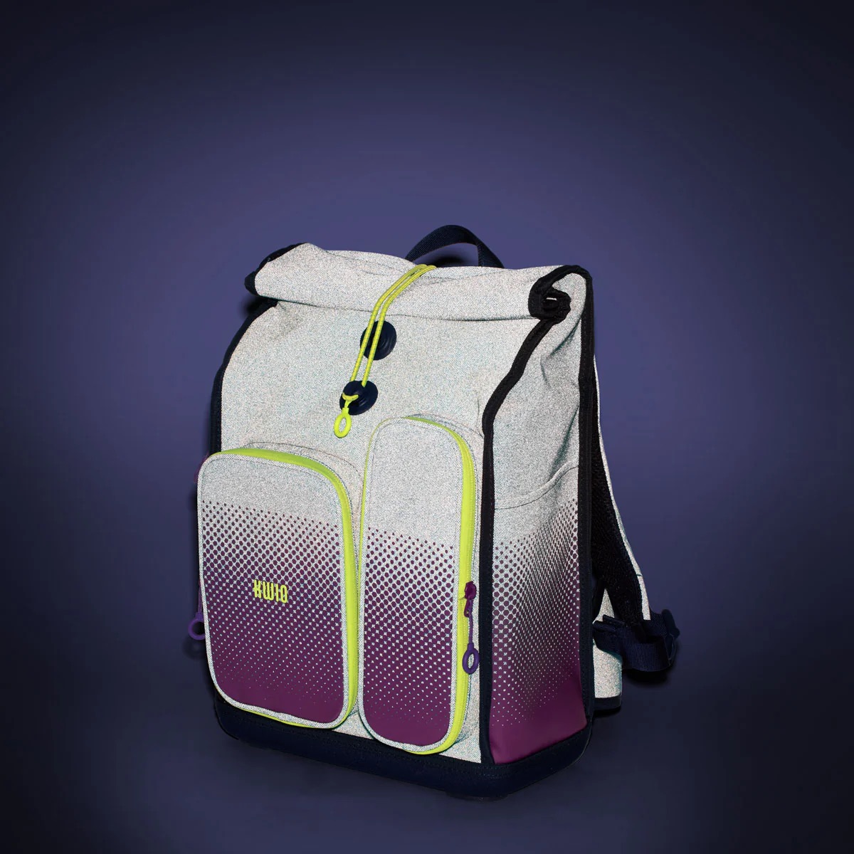 Kwio BAGG Schulranzen-Set Rainbow
