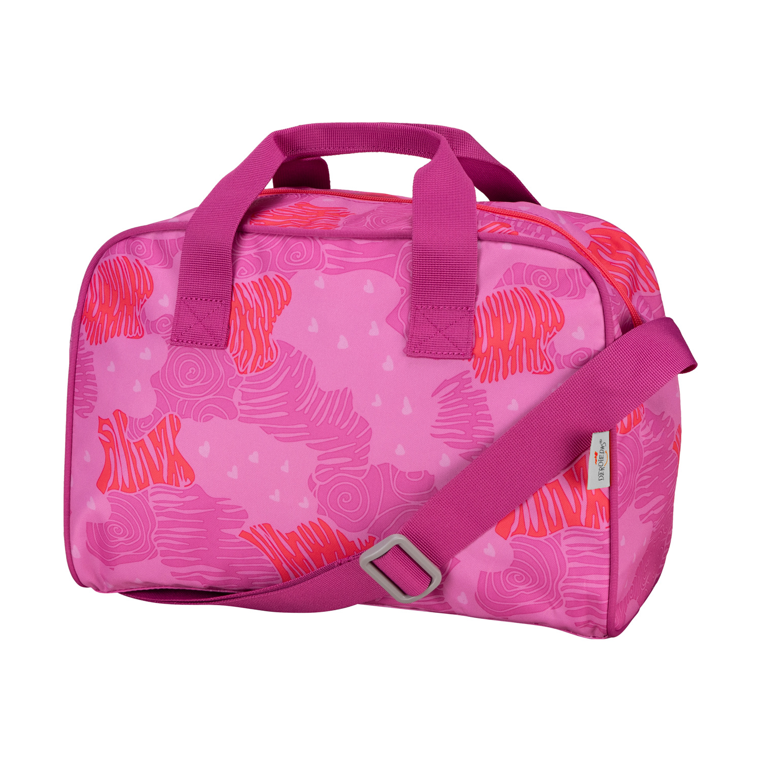 Der Die Das Schulranzen-Set Ergoflex 2025 5 tlg. Roses