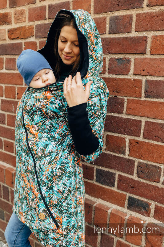 LennyLamb Asymmetrischer Tragepullover Gr. S Tropical Garden LennyLamb Asymmetrischer Tragepullover Gr. S Tropical Garden