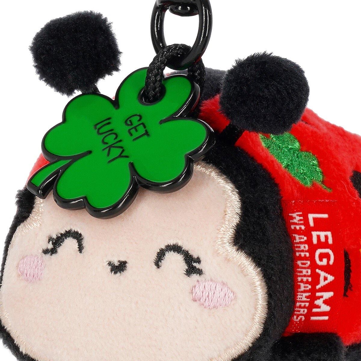 Legami Plüsch-Schlüsselanhänger - Tiny Super Soft! Ladybug Legami Plüsch-Schlüsselanhänger - Tiny Super Soft! Ladybug