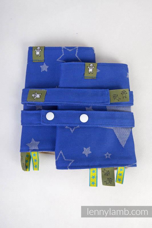 Lenny Lamb Gurtschoner - Stars Blue & Grey's (blau & grau) Lenny Lamb Gurtschoner - Stars Blue & Grey's (blau & grau)