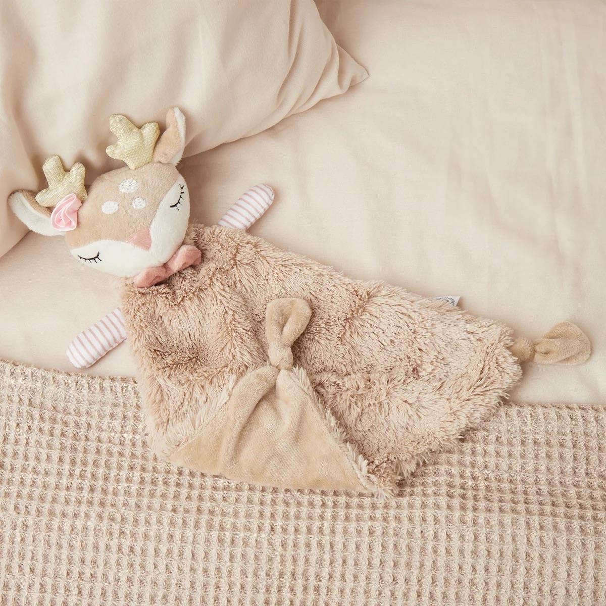 bieco Spielwaren Schmusetuch Reh Ella