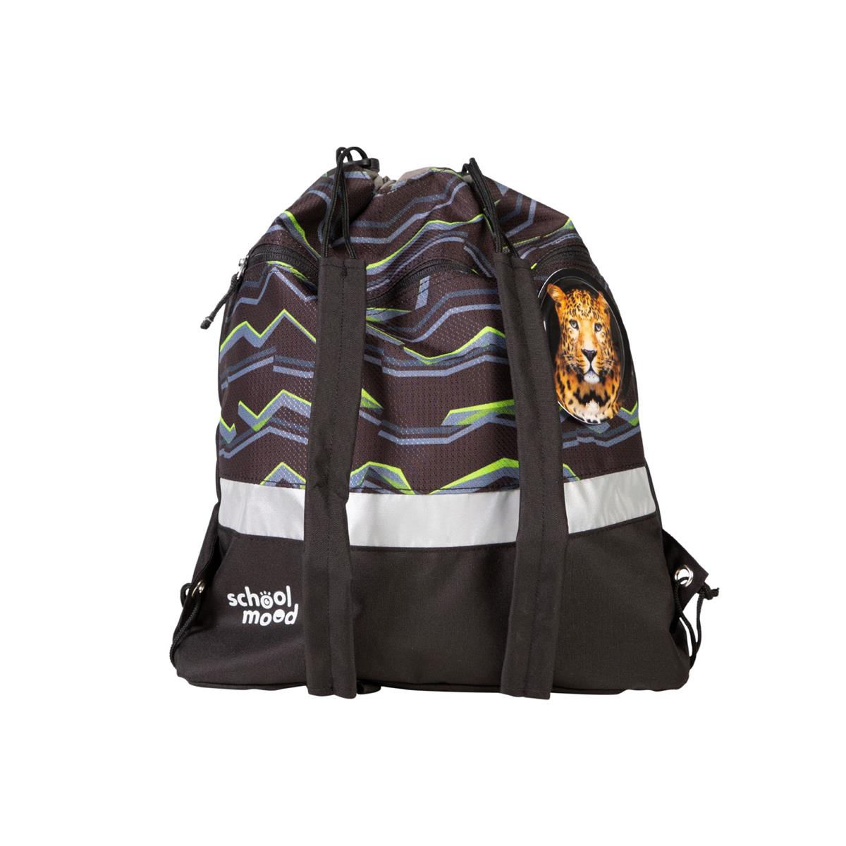 School-Mood Champion Pro Schulranzen-Set 2025/2026 7-tlg. Finn (Raubkatze)