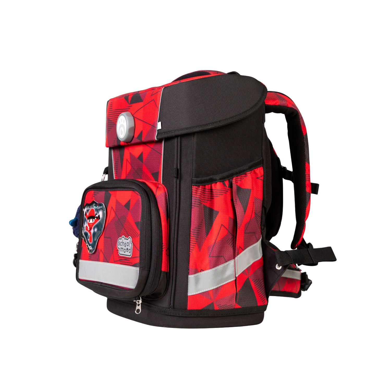 School-Mood Champion Pro Schulranzen-Set 2025/2026 7-tlg. Kai (Ninja)