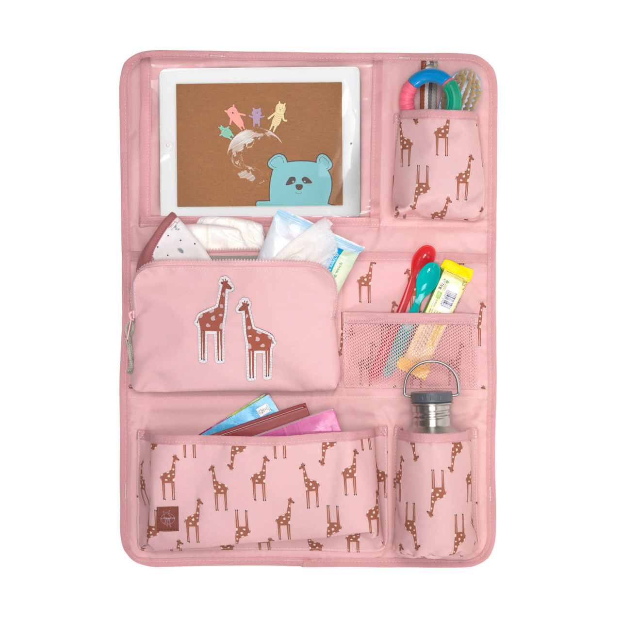 Lässig Auto Organizer Safari Giraffe