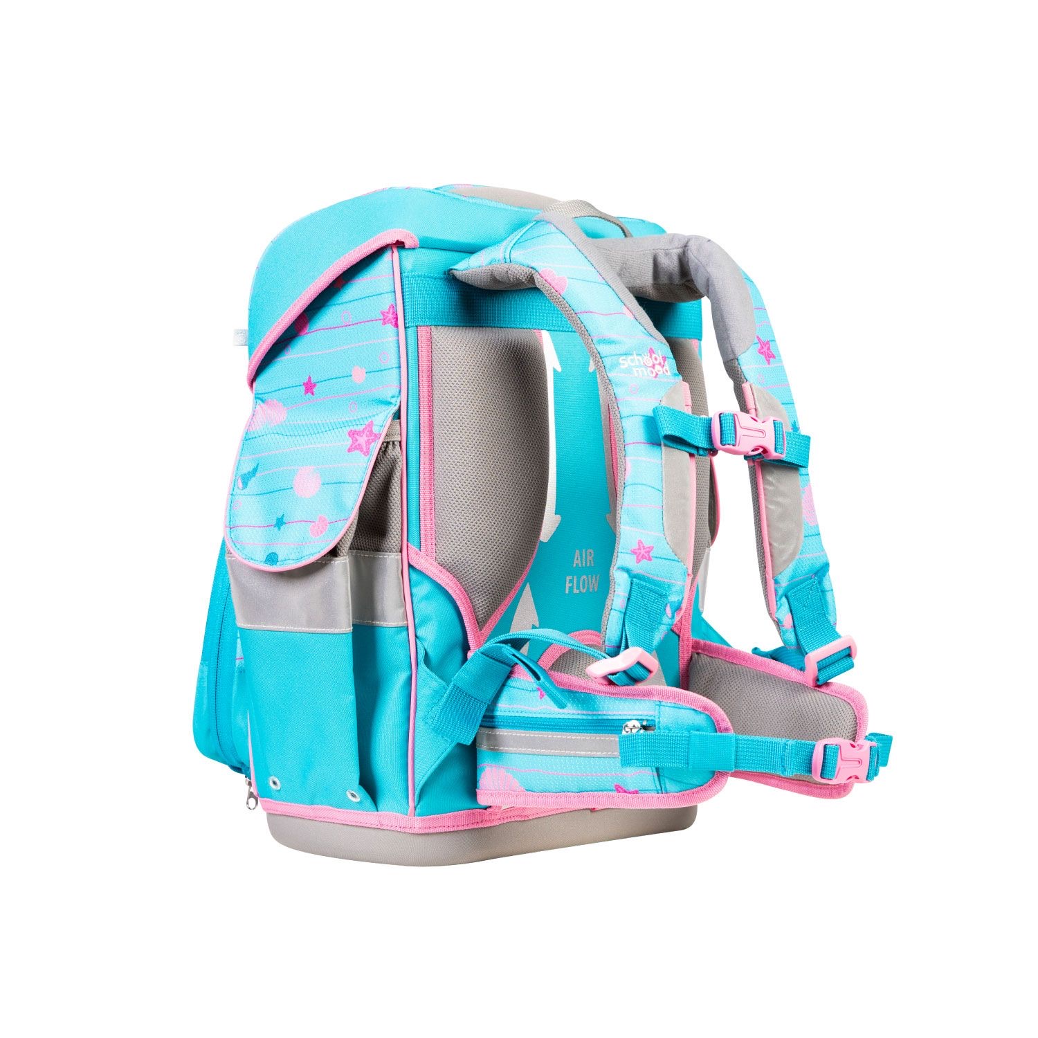 School-Mood Timeless Pro Schulranzen-Set 2025/2026 7-tlg. Lilly (Meerjungfrau) School-Mood Timeless Pro Schulranzen-Set 2025/2026 7-tlg. Lilly (Meerjungfrau)