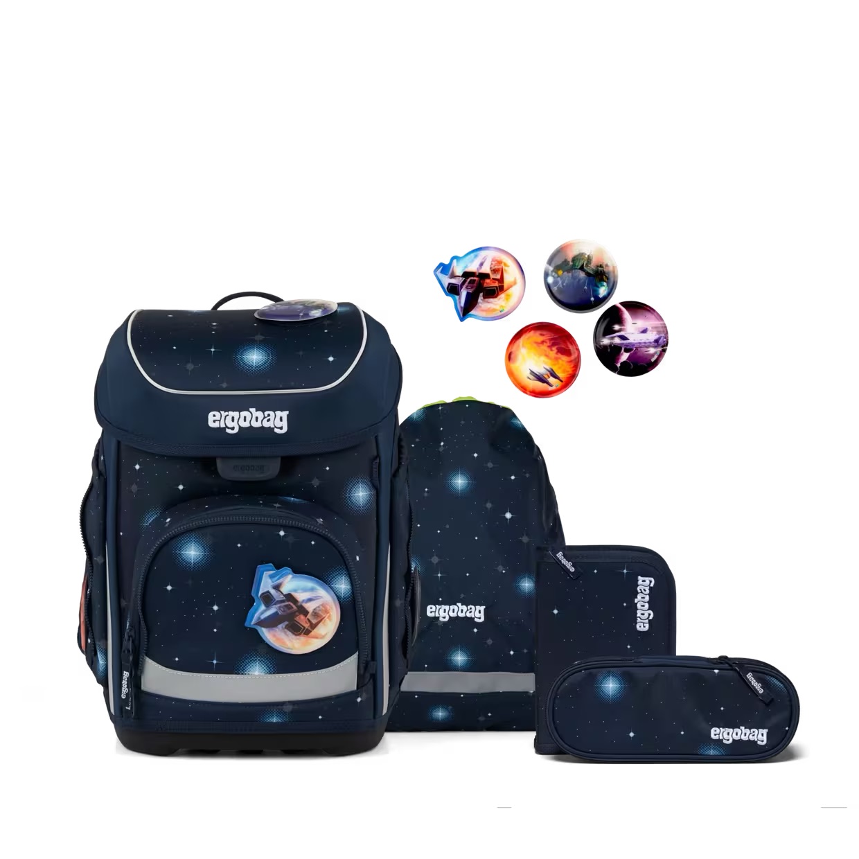 ergobag Schulranzen-Set cubo 2026 KoBärnikus