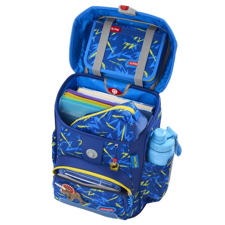 Step by Step Cloud schleich® Schulranzen-Set 5-tlg. Dinosaurs® Triceratops