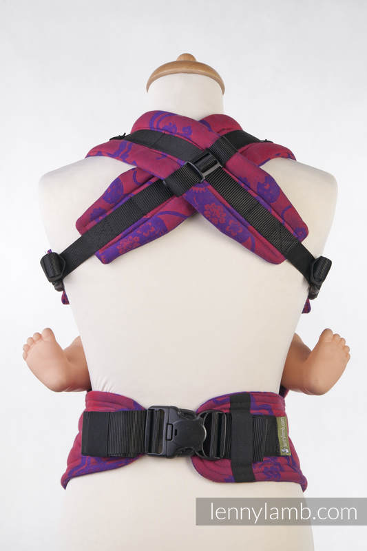 Lenny Lamb Trage Mico red & purple (bordeaux und lila)