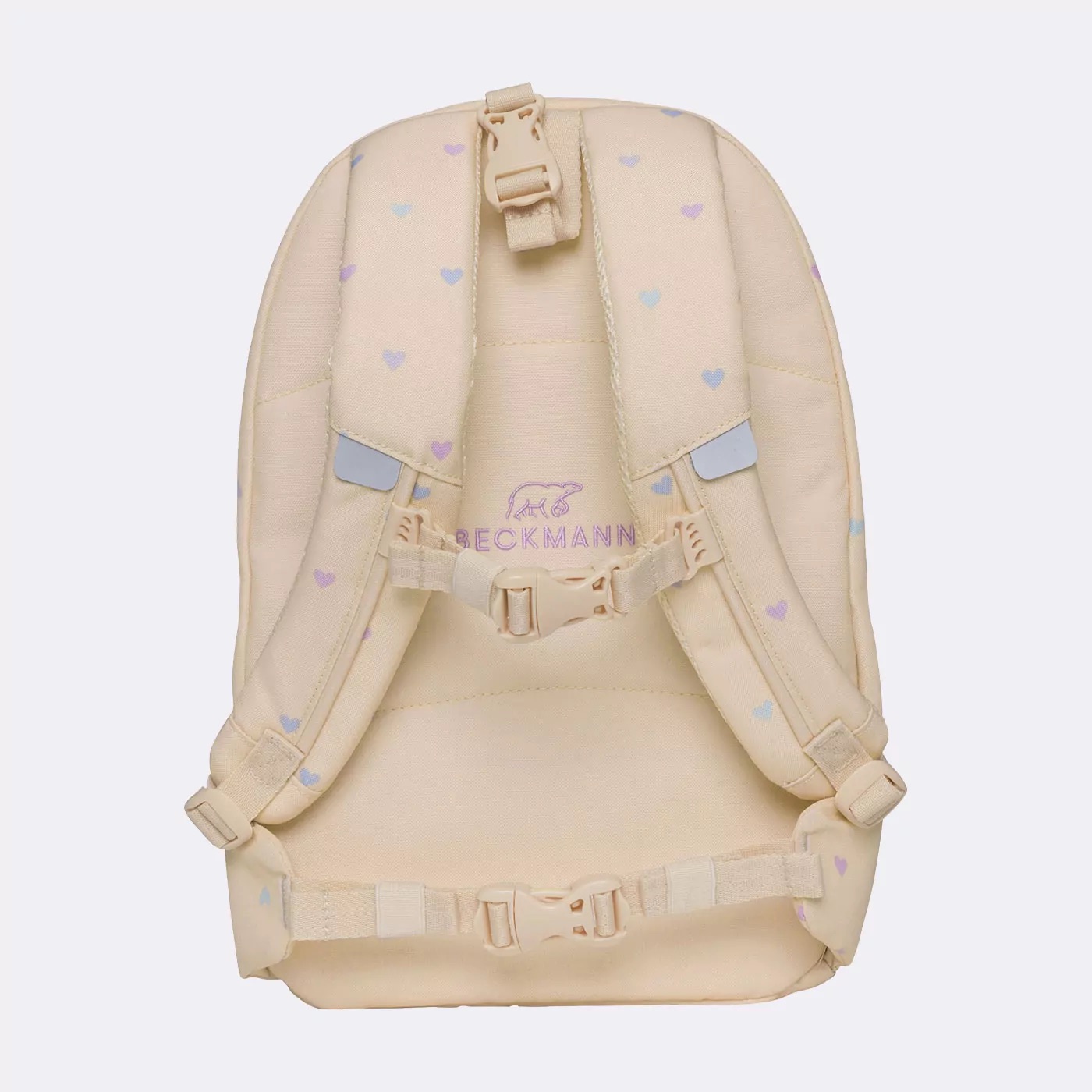 Beckmann Schulrucksack-Set Active Air FLX 6-teilig Yellow Heart