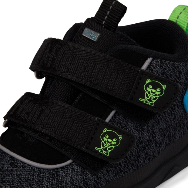 Affenzahn Übergangsschuh Knit Happy Panther 21