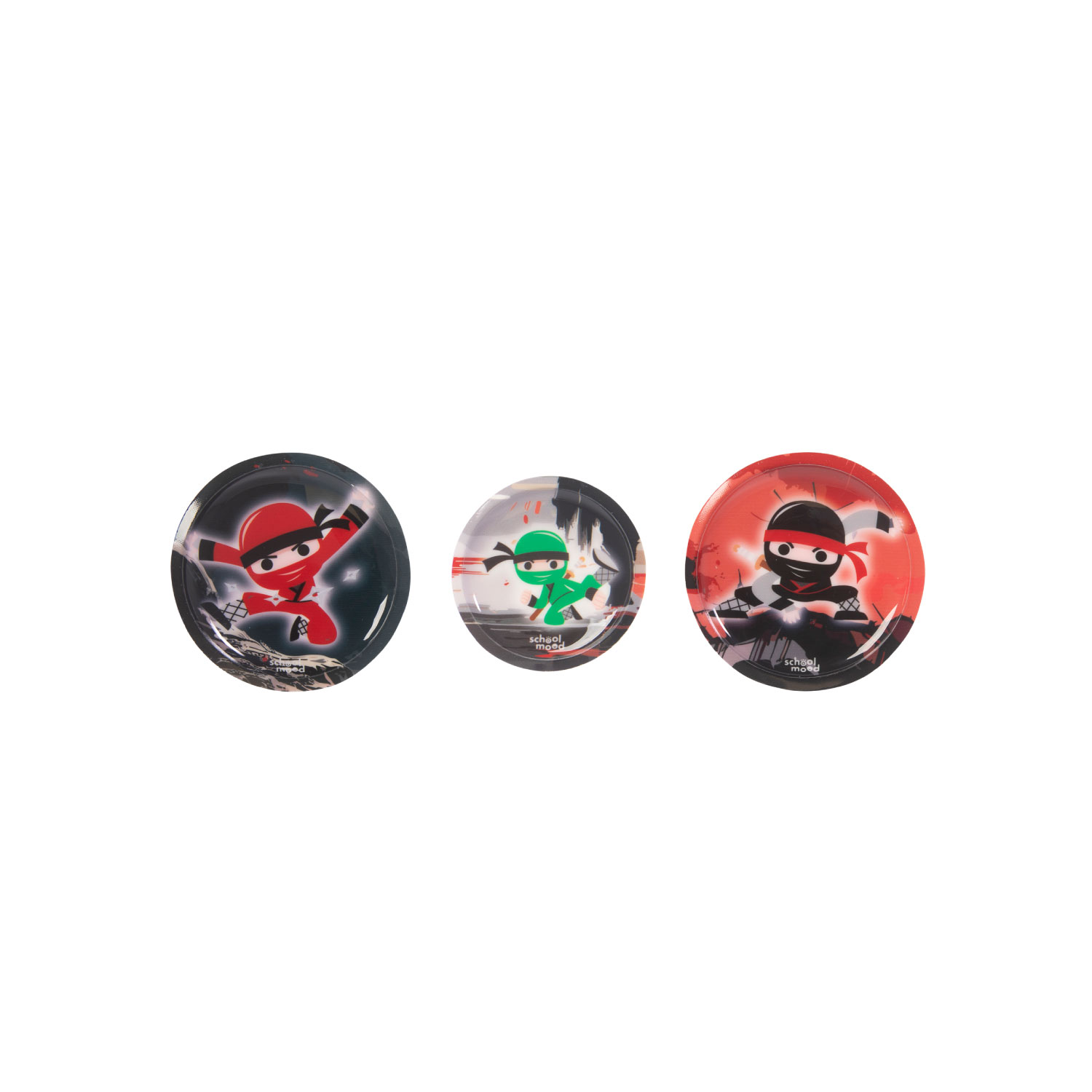 School-Mood 3. Tlg. Patchys Sets Kai (Ninja) School-Mood 3. Tlg. Patchys Sets Kai (Ninja)