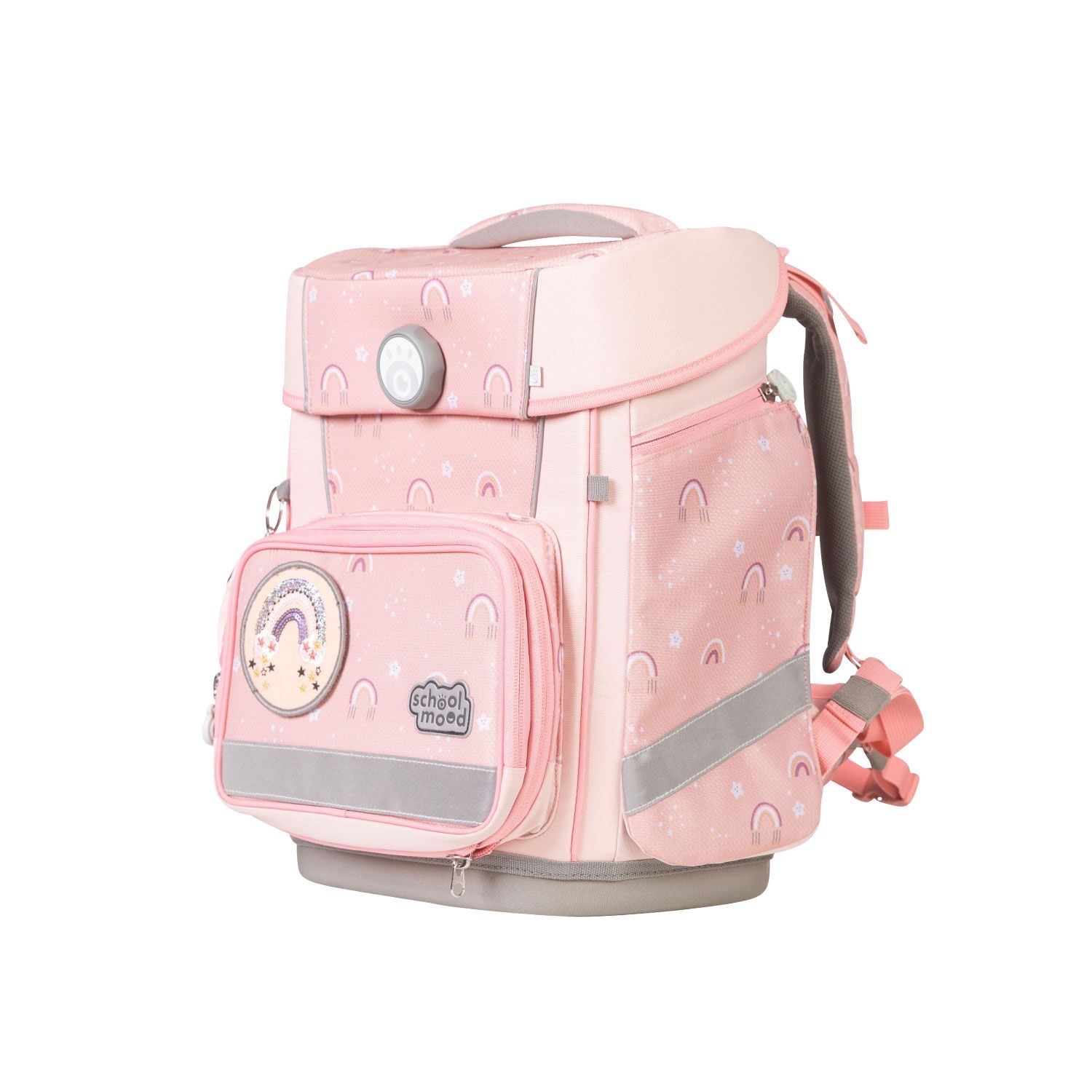 School-Mood Champion Maxx Pro 7-tlg. Schulranzenset Rainbow