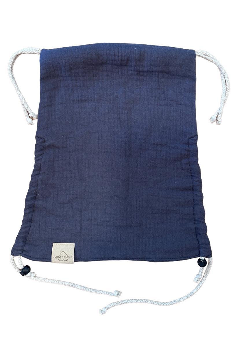 SimpleeBaby Kopfstütze für Tragetücher Musselin Anthrazit SimpleeBaby Kopfstütze für Tragetücher Musselin Anthrazit