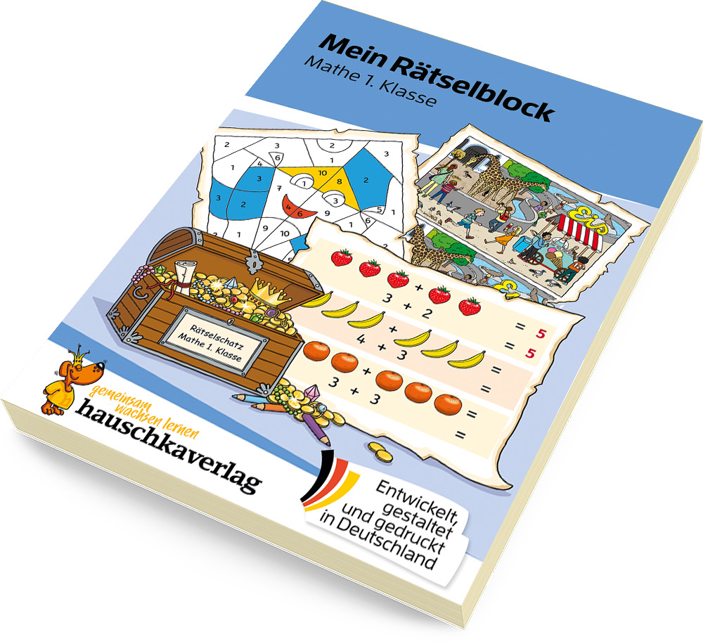Hauschkaverlag Mein Rätselblock Mathe Klasse 4
