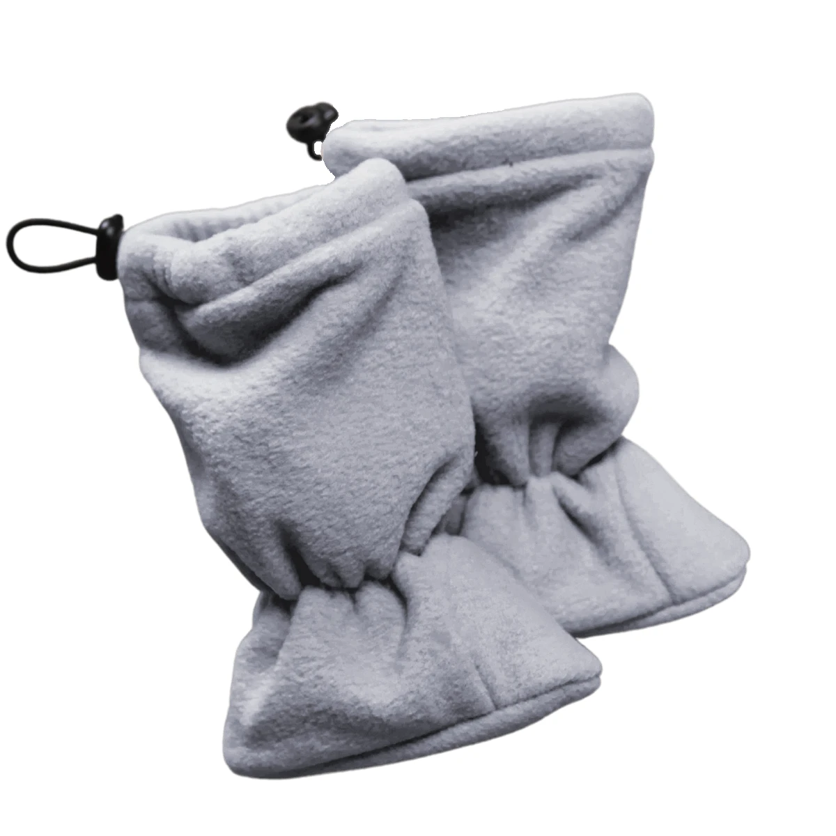 Hoppediz Fleece-Booties stone 18 - 21 Hoppediz Fleece-Booties stone 18 - 21