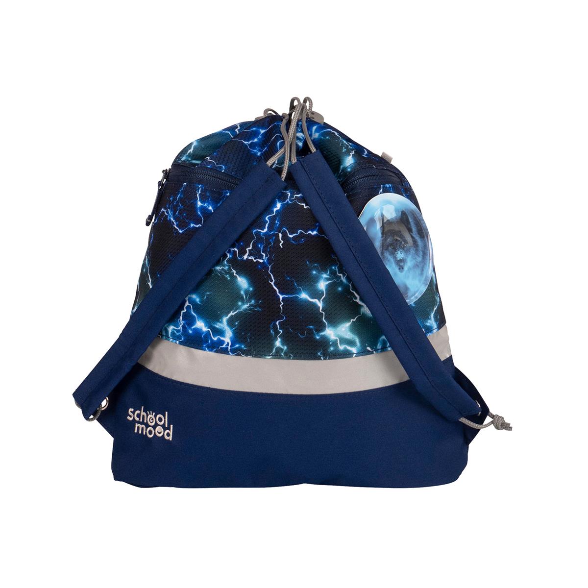 School-Mood Champion Pro Schulranzen-Set 2025/2026 7-tlg. Felix (Wolf)