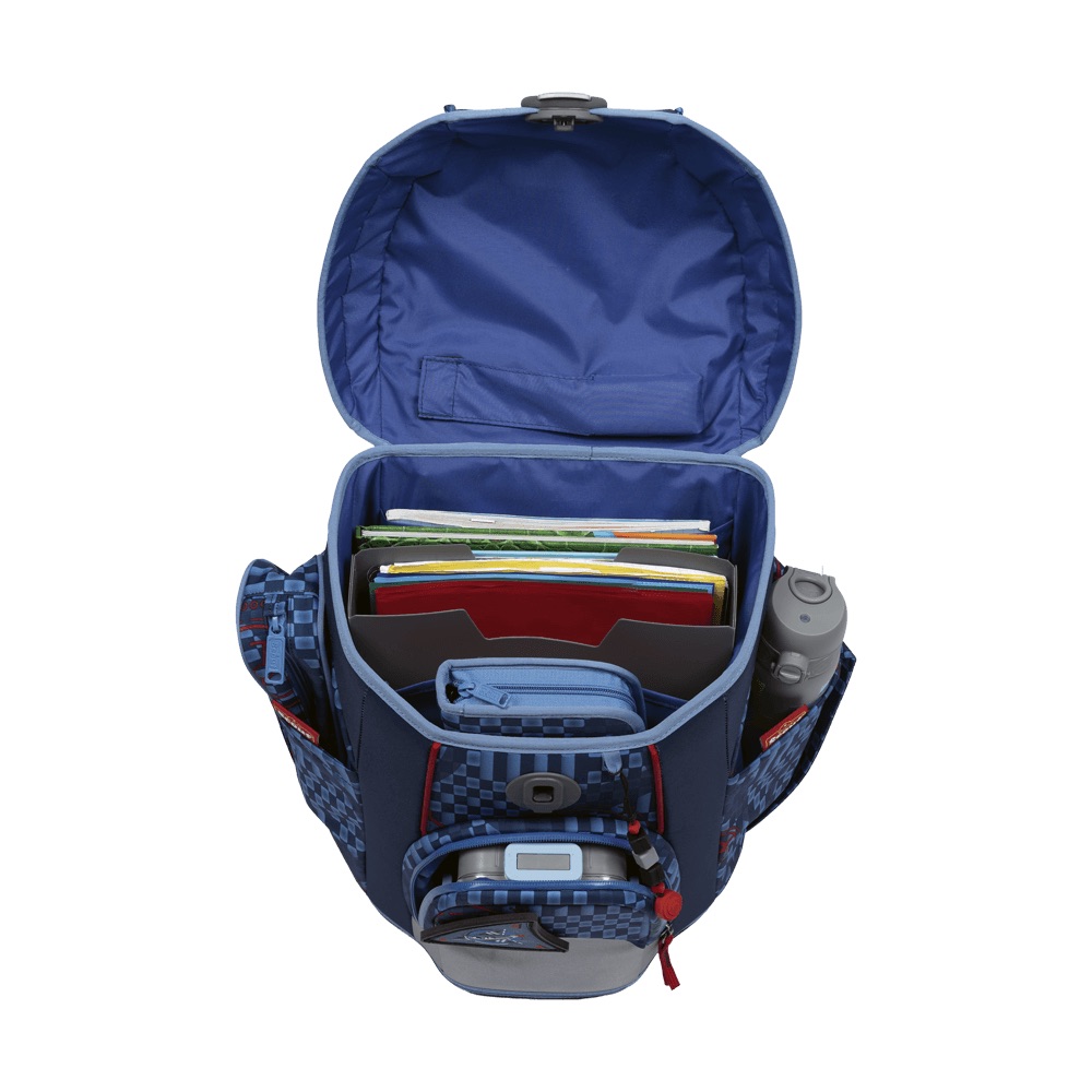 Scout Micro Schulranzen-Set 4-tlg. Safety Light Space Explorer 