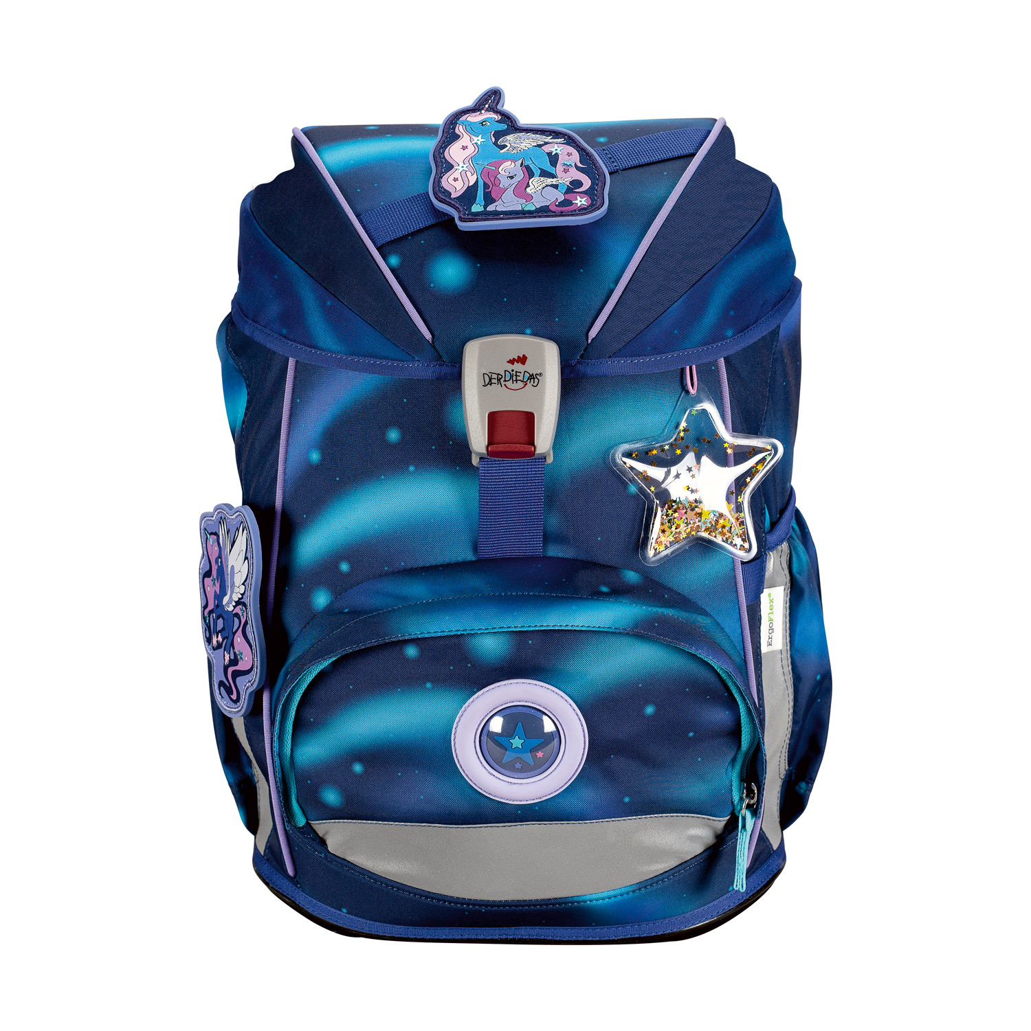 Der Die Das Schulranzen-Set Ergoflex 2025 5 tlg. Luna Der Die Das Schulranzen-Set Ergoflex 2025 5 tlg. Luna