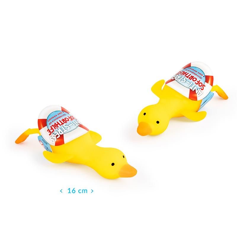 Trendhaus Anti-Stress Soforthilfe Ente gelb