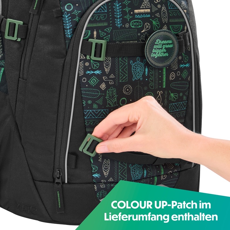 Coocazoo Mate Schulrucksack 2026 Humedica, Free Spirit, 3-tlg.