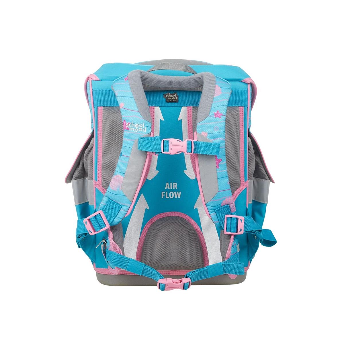 School-Mood Timeless Pro Schulranzen-Set 2025/2026 7-tlg. Lilly (Meerjungfrau)