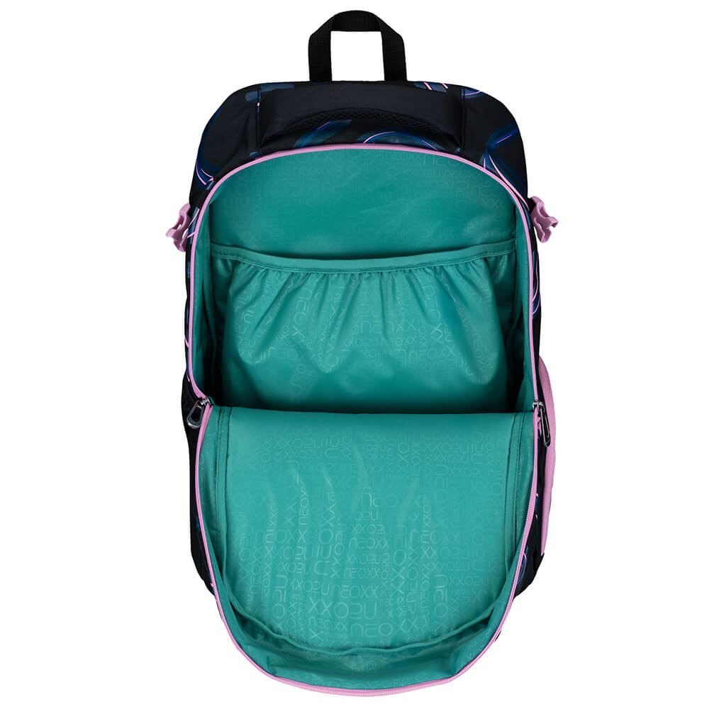 neoxx ACTIVE PRO Schulrucksack Hello Wave neoxx ACTIVE PRO Schulrucksack Hello Wave