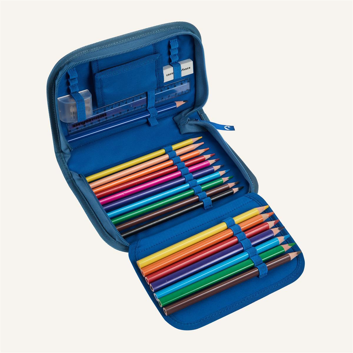 Finkid BUDDY EKO SPORT Schulranzen Set sky mix