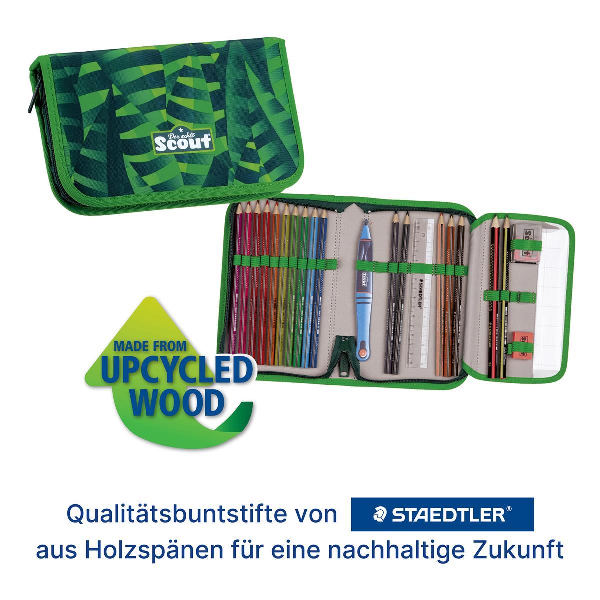 Scout Schulranzen-Set Neo 4.tlg. Danger Dino Scout Schulranzenset Micro Danger Dino