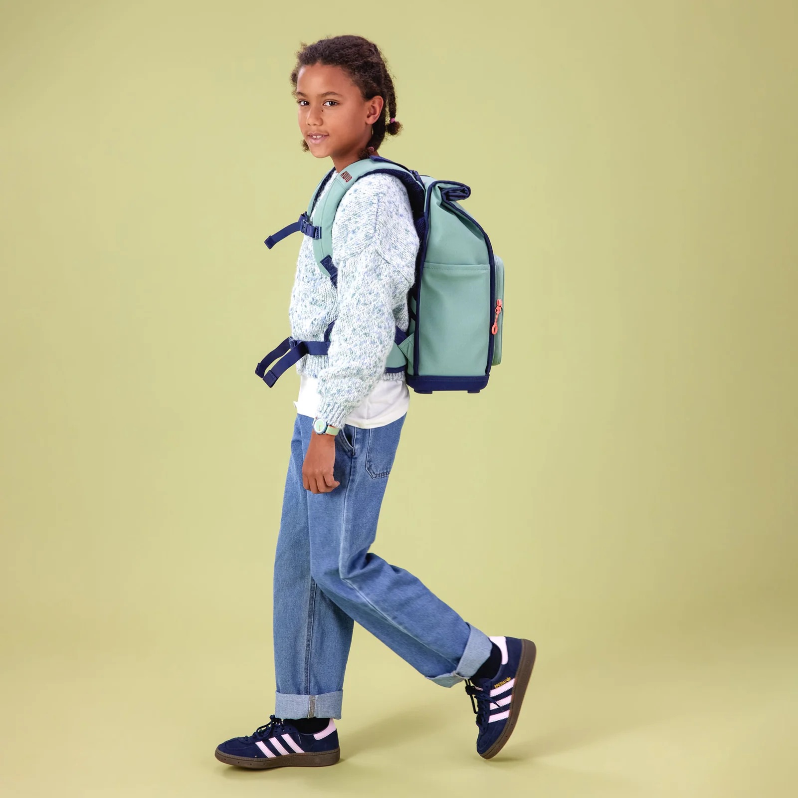Kwio BAGG Schulranzen-Set Meadow