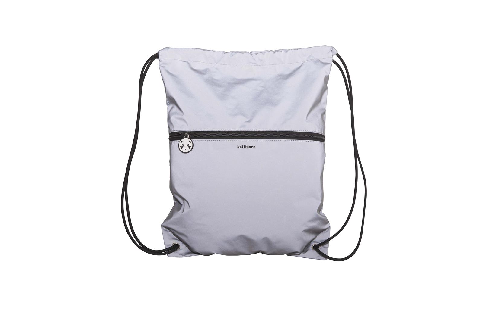Kattbjörn Reflektierender Sportbeutel silber Kattbjörn Reflektierender Sportbeutel silber