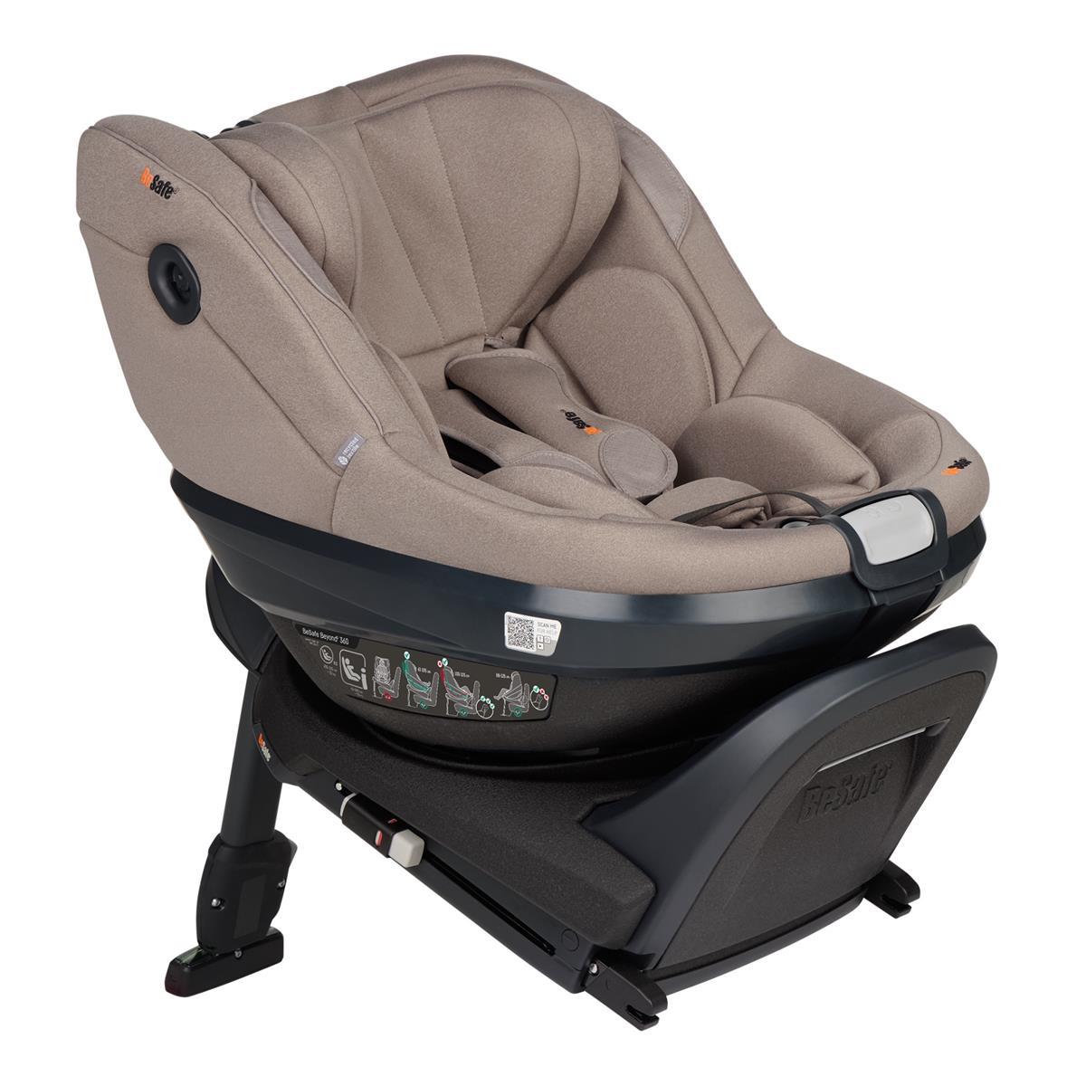 BeSafe Beyond2 180 Reboarder Dark Sand SoftBreeze