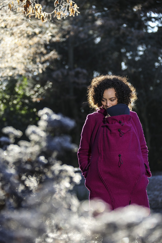 mamalila Kapuzenmantel für zwei beere XS mamalila Kapuzenmantel für zwei beere XS