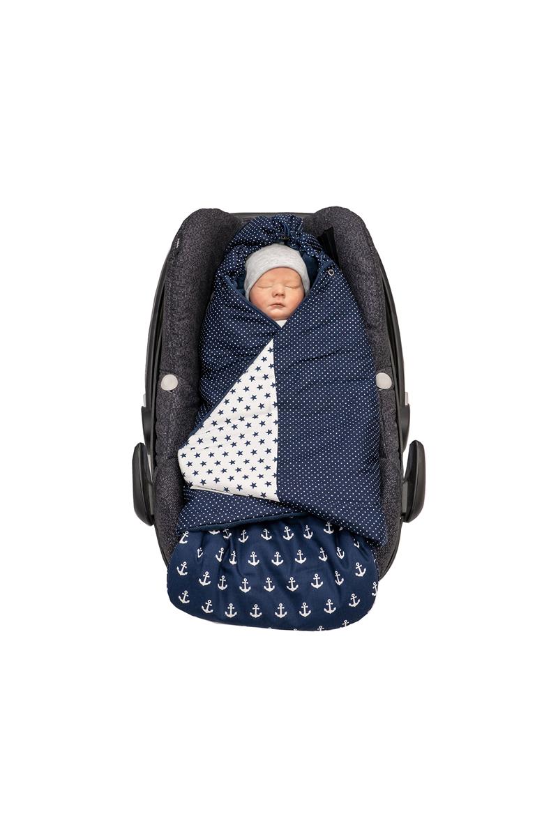 Ullenboom Einschlagdecke Ganzjährig Anker/Blau