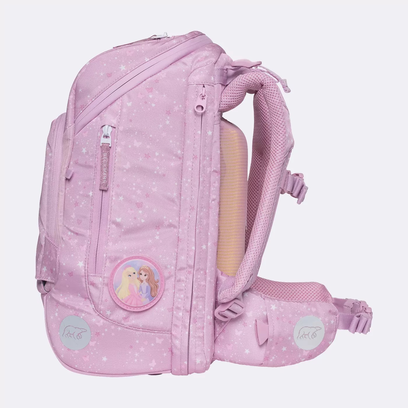 Beckmann Schulrucksack-Set Active Air FLX 6-teilig Rosie Beckmann Schulrucksack-Set Active Air FLX 6-teilig Rosie