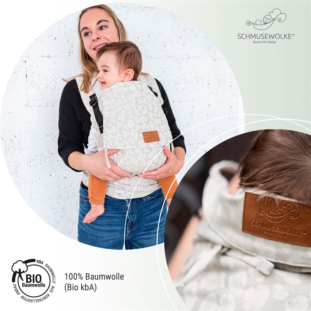 Schmusewolke Luna Halfbuckle (56 – 98 cm / 20 kg) Meow