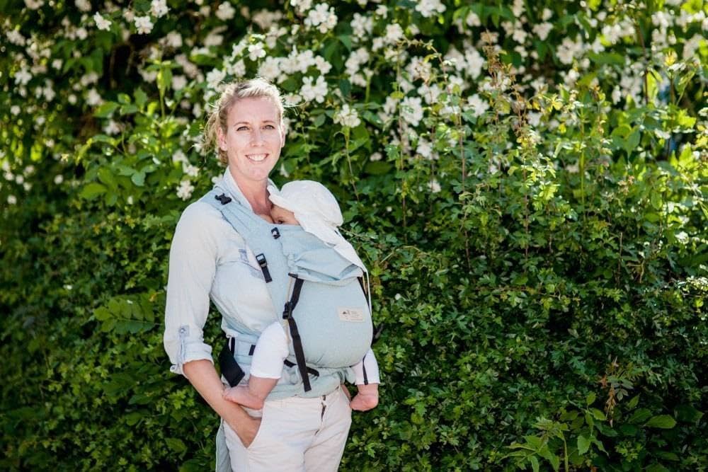 Storchenwiege BabyCarrier aqua