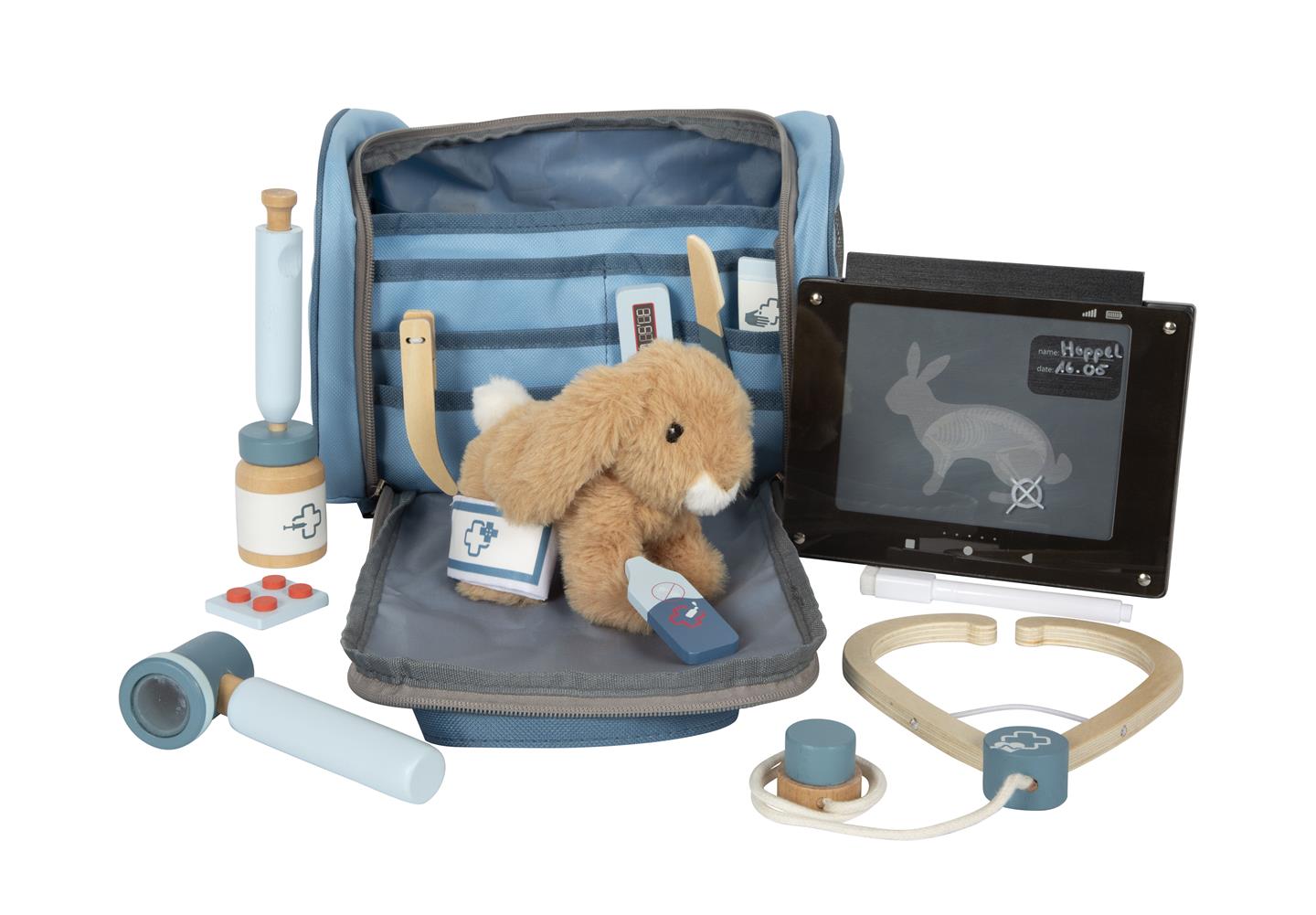 small foot Tierarzt-Tasche mit Hase braun