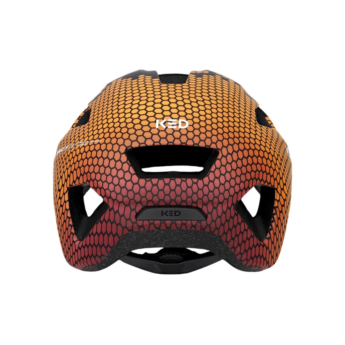KED Embrace Jr MTB Kinder- und Jugendhelm 52-56 (SM) Black Maroon Red Matt