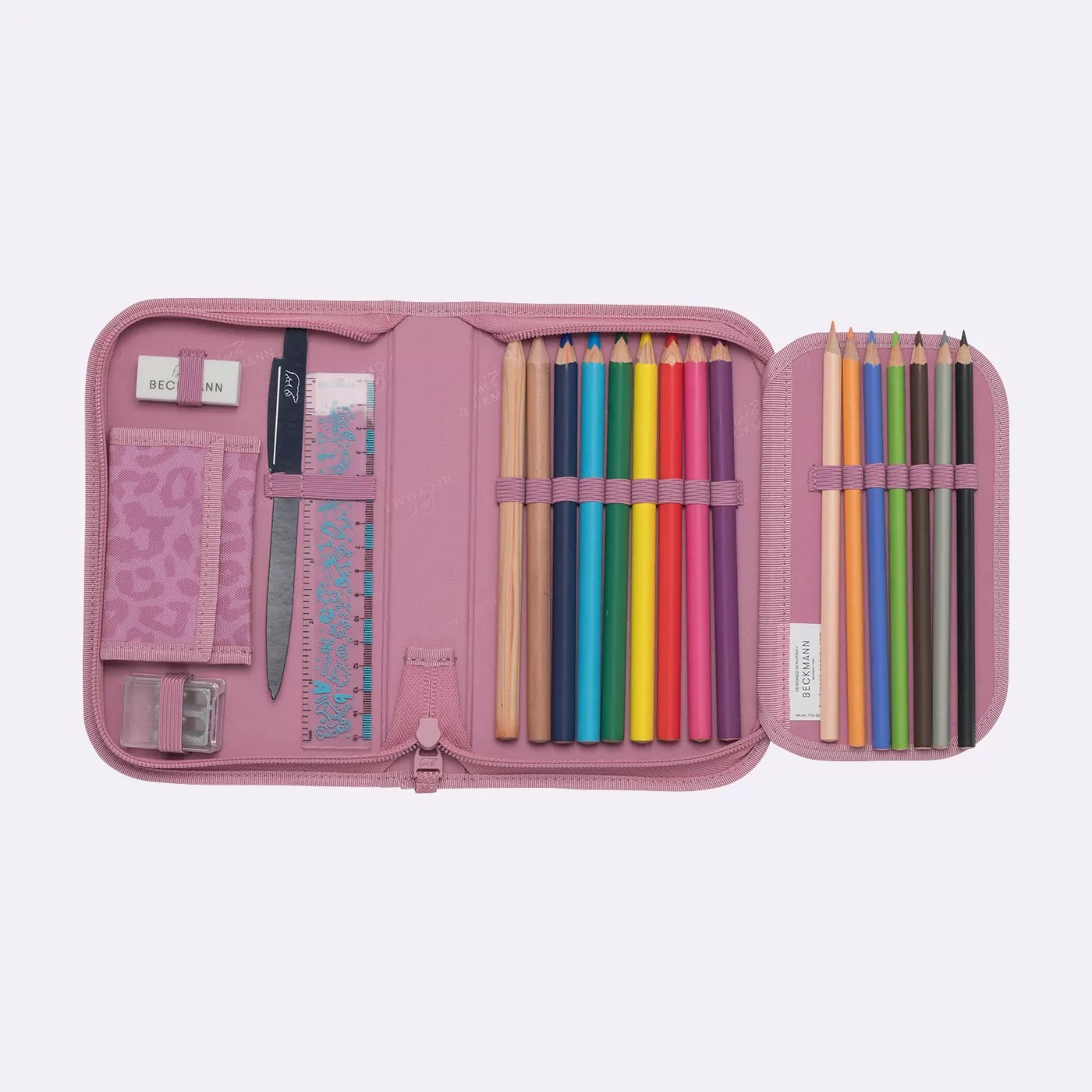 Beckmann Schulrucksack-Set Active Air FLX 6-teilig Furry