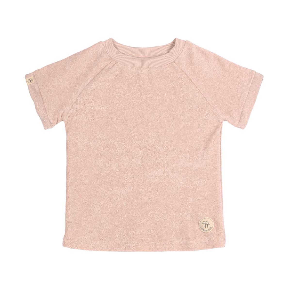 La¨ssig_Frottee_Kinder Shirt_rosa.jpg Lässig Frottee T-Shirt Kinder Powder Pink, Rosa 74-80