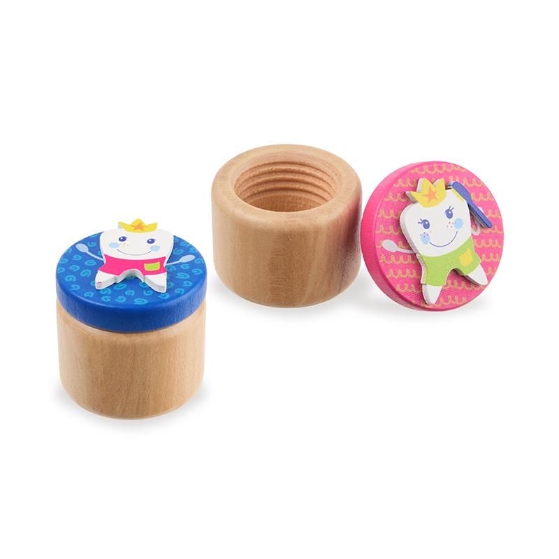 Trendhaus Zahndose aus Holz rosa