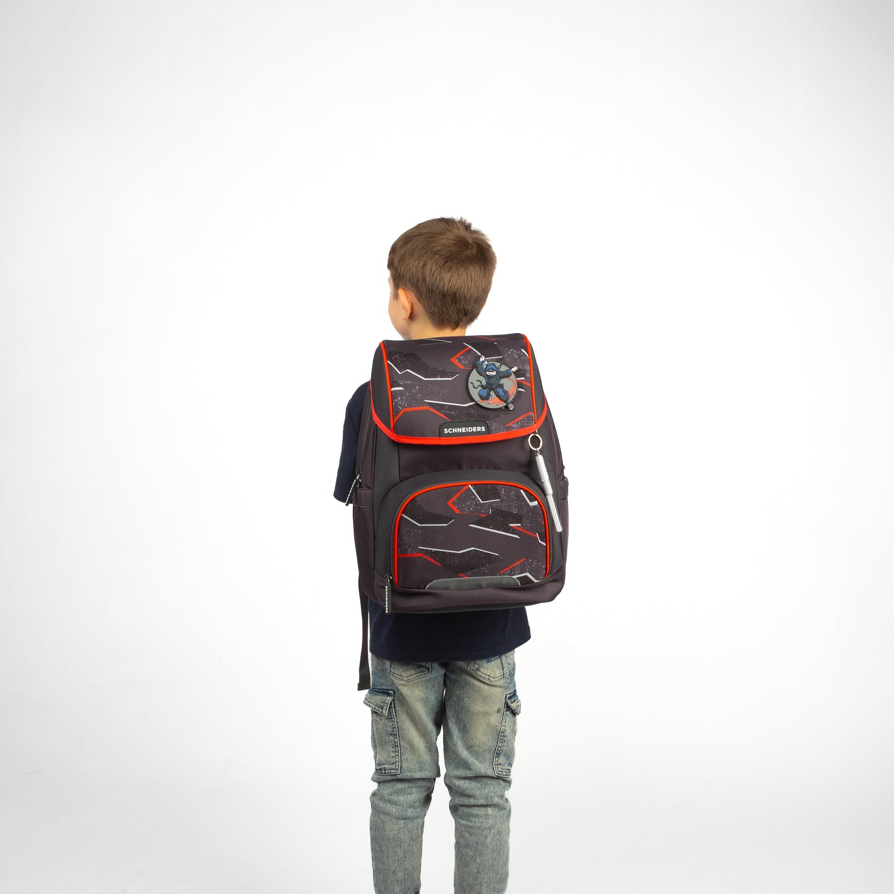 Schneiders Ergoplus Schulrucksack-Set 8-tlg. Ninja Revenge Schneiders Ergoplus Schulrucksack-Set 8-tlg. Ninja Revenge